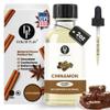 Dolce Flav Natural Cinnamon Extract 2 Ounce Oil-Soluble Kosher, Sugar-Free, Concentrated Spice Flavor for Candy, Chocolates & Desserts, Includes Measured Dropper view 1