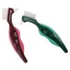 ORFOFE 2pcs Dentures Brush Cleaner: for Oral Care Hard Bristle False Cleaner Dual-Head Deep Cleaning Brush Ideal for Seniors view 1