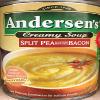 Andersen's Split Pea With Bacon Soup 15oz. can (Pack of 4) By Snacks and More view 1