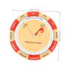 2pcs Pregnancy Wheel: Fetal Development Chart Color Printed Paper Tracker for Expecting Moms Includes Pregnancy Guide for Pregnant Women view 2