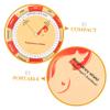 2pcs Pregnancy Wheel: Fetal Development Chart Color Printed Paper Tracker for Expecting Moms Includes Pregnancy Guide for Pregnant Women view 3