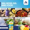 Sea Moss Gel by BioVitalica - Irish sea Moss raw Organic - Premium Quality - Dr Sebi, Vegan superfood for Cells - 100% Natural Seamoss Gel - (Pack of 3, Mango-Pineapple) view 2