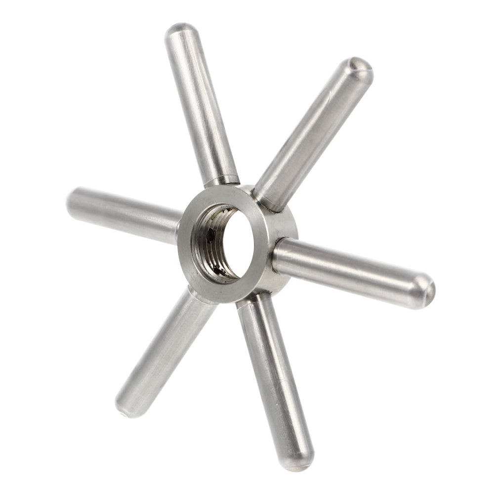 ARTIBETTER Stainless Steel Cup Washer Head Rinser Functionality for Coffee Shops and Bars Sturdy Bar Washer Accessory for Efficient Cleaning