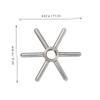ARTIBETTER Stainless Steel Cup Washer Head Rinser Functionality for Coffee Shops and Bars Sturdy Bar Washer Accessory for Efficient Cleaning view 2