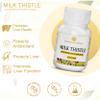 Dr. Pushp's Arogyam Ayurvedm Milk Thistle Capsules 600mg Natural Liver Support Supplement| Helps Detox and Cleanse Liver| Supports Digestion and Wellness| Gluten Free 60 Capsules view 2