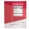 Chewy Protein Bars 42 Pack, 1.41 oz Each Peanut Butter & Chocolate Chip Gluten Free & Kosher Snack + VSL STICKER view 2