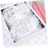 DINHEAROM 100g Shredded Paper Filler for Boxes White Crinkle Cut Party Supplies for Birthdays Weddings and Holidays Attractive Box Filling Material view 3