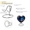 Casketique Dragonfly Tiny Cremation Urn for Human Ashes Adult Male - Mini Blue Burial Urn for Ashes for Female - Keepsake Funeral Container for Mom - Small Memorial Urns for Adult Male - 3 Inch view 4