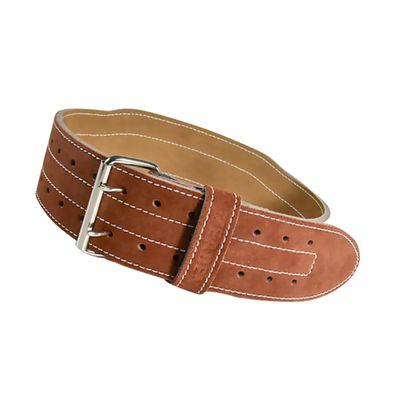 Leather Weightlifting Waist Belt for Squats and Gym Support