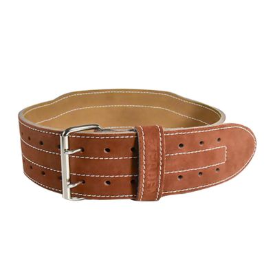 FOYTOKI Deep Squat Fitness Waist Belt Cowhide Weightlifting Belt for Lower Back Protection
