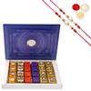 Ghasitaram Gifts Jaiccha Rakhi Gifts for Brothers Best Assorted Bites 24 pcswith 2 Rakhis view 1