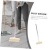 HAKIDZEL Detachable Soft Broom with Long Handle Lightweight Floor Cleaning Tool for Home Office for Indoor Use Efficient Dust Dirt Sweeping Space Saving Design view 4