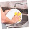 NIYANGLE 10Pcs Natural Pulp Cleaning Sponges Reusable Kitchen Scrubbers for Efficient Dish Washing Versatile Household Use for Pans Bowls and Cups view 2