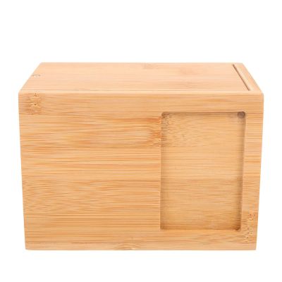 UKCOCO Pet Urn for Dog and Cat Ashes Cremation Ash Box Lightweight Keepsake Memorial Casket Portable Natural Finish