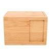 UKCOCO Pet Urn for Dog and Cat Ashes Cremation Ash Box Lightweight Keepsake Memorial Casket Portable Natural Finish view 1