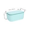 Yardenfun Napkin Storage Holder Tissue Box Cover with Lid Compact Tissue Holder for Home Office Cars Design for Easy Access and Organization view 2