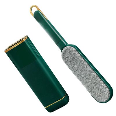 CHILDWEET Pet Hair Brush Dual Sided Static Cleaning Tool for Dog and Portable Lint Roller with Self Cleaning Base for Home and Travel Packaging
