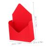 Outanaya 2Pcs Elegant Envelop Boxes Creative Flower Wrapping Paperboard Storage for Bouquets for Home Shops Chocolates Cards More view 2