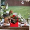Outanaya 2Pcs Elegant Envelop Boxes Creative Flower Wrapping Paperboard Storage for Bouquets for Home Shops Chocolates Cards More view 4