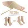 GALPADA 2pairs Arch Support Foot Sleeves Compact Portable Foot Support for Arch Pain Relief Reusable view 2