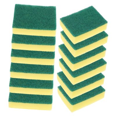 Beaupretty 24Pcs Kitchen Cleaning Sponges Heavy Duty Multi Function Dish Sponge for Effortless Dishwashing Surface Cleaning High Absorption Reusable Design for Dishes Pots