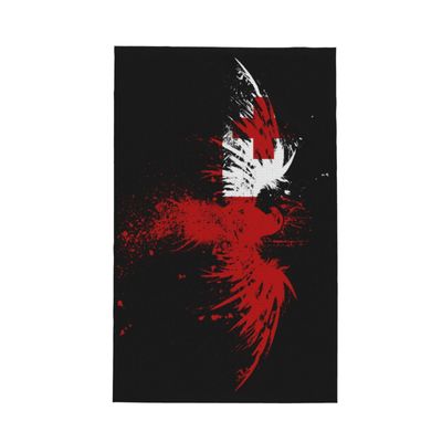 Tonga Tongans Eagle Flag Premium Waffle Kitchen Towel Microfiber Kitchen Towels, Super Absorbent 16 X 26 Inches Reusable Dish Towels for Kitchen and Household