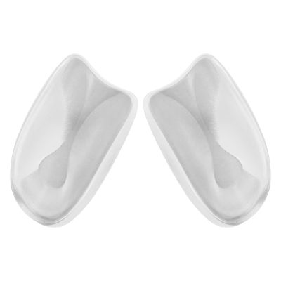 SHERCHPRY 1Pair Gel Heel Cushions for Plantar Relief Shape Silicone Pads S Prevents Blisters Slipping Comfortable Foot Support for Relief