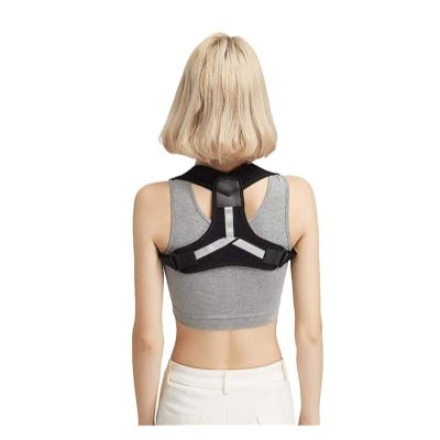 2Pcs Back Braces Correction Corrector Support Adjustable Correcting Shoulder Clavicle Invisible Thoracic Brace