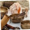 Abaodam Buddhist Singing Bowl Mallet Wooden Bowl Stick Comfortable Grip for Sound Therapy and Meditation view 2