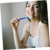 SOESFOUFU 10pcs Compact Travel Toothbrushes Prison Toothbrush Soft Bristle Safety Handle Hair Dental Hygiene view 4