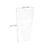 LOORGVEL 50pcs High Transparency Flower Wrapping Paper Clear Cellophane Bouquet Bags for Efficient Flower Packaging User Friendly Design for Floral Arrangements for and Events view 2