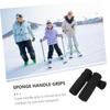 PACKOVE 3Pcs Replacement Cane Grips Ergonomic Sponge Handle Covers for Ski Poles Walking Sticks Non Slip Design for Enhanced Comfort Shock Absorption for Mobility Support view 3