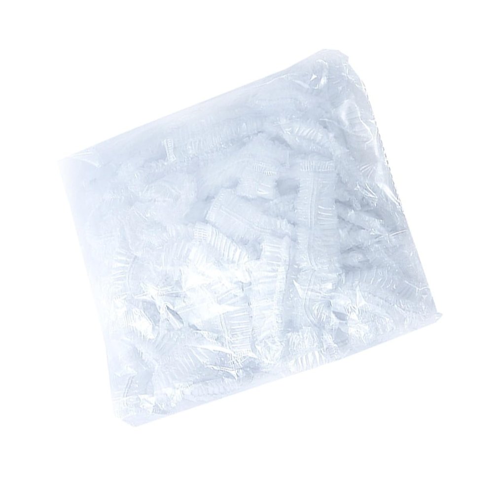 NineLife Basics 300pcs Elastic Bowl Covers Fresh Keeping Covers for Fridge Food Storage Transparent Design for Easy Viewing for Kitchen and Outdoor Use