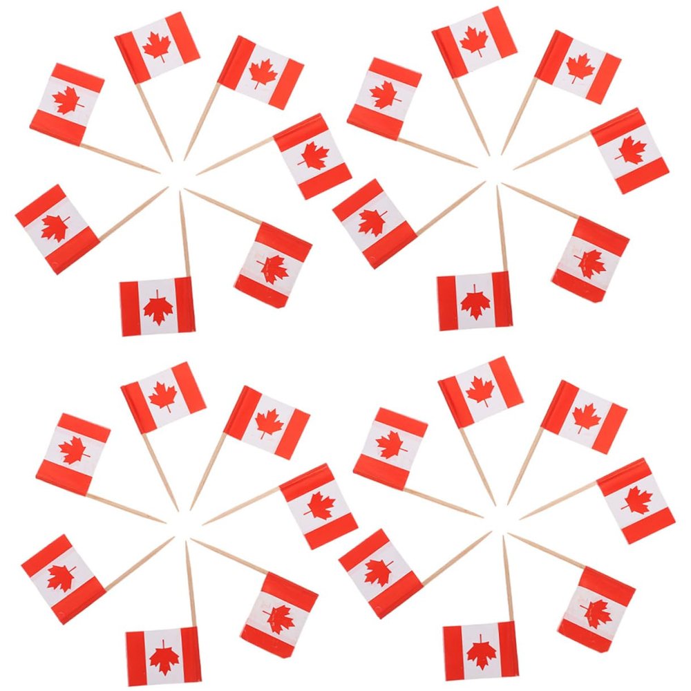 Alipis 300pcs Toothpick Flags for Desserts Decorative Picks World Flags for Hotels Clubs