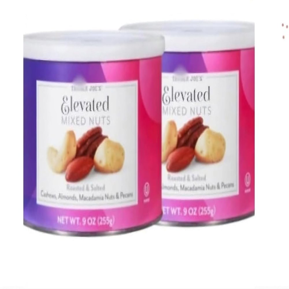 Elevated Nut Mix roasted and lightly salted pecans, almonds, cashews and macadamias 9 oz pack of 2