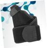 1PC Sports Thumb Brace Protective Cover for and Rehabilitation Comfortable Cloth Hand Brace for Carpal Tunnel Relief Sports Activities Black view 3