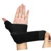 1PC Sports Thumb Brace Protective Cover for and Rehabilitation Comfortable Cloth Hand Brace for Carpal Tunnel Relief Sports Activities Black view 4