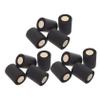 TOBBOMEY 12pcs Elastic Skin Film Underwrap Sports Tape for Ankle Elbow Knees and Hair Compression Bandage for Athletes Black view 1