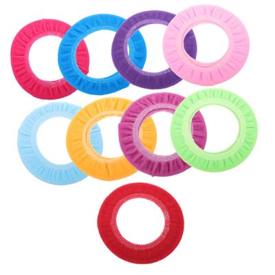 Hemobllo 9Pcs Washable Toilet Seat Cushions Soft and Stretchable Toilet Seat Pads for Seniors Warm and Comfortable Bathroom Accessories Colors for Every Style