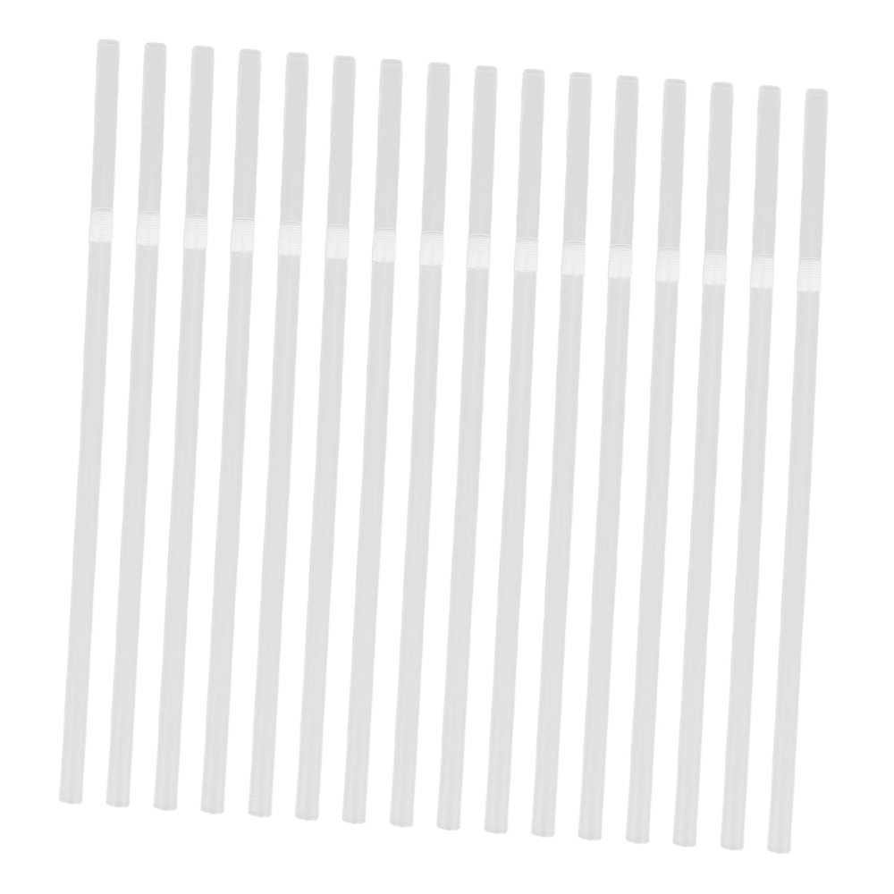 100pcs Bulk Bendable Straws: Individually Wrapped For Safety - Drink Beverages Drinking Straws For Parties Restaurants And Everyday Use