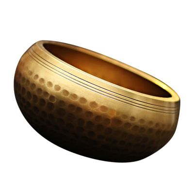 GALPADA Tibetan Sound Bowl Set Meditation Bowl for Yoga Craftsmanship with Sticks Cushion Portable Healing for Travel Relaxation