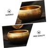 GALPADA Tibetan Sound Bowl Set Meditation Bowl for Yoga Craftsmanship with Sticks Cushion Portable Healing for Travel Relaxation view 3