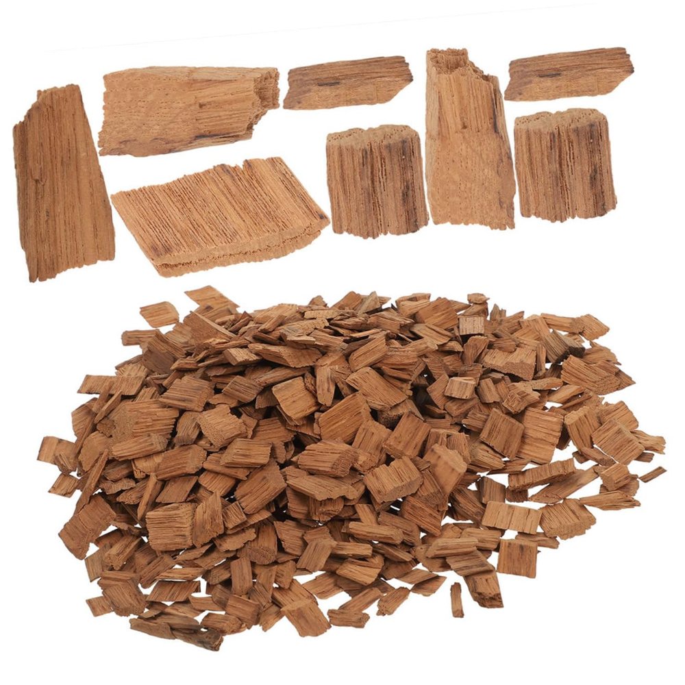 BIUDECO 2 packs French Oak Chips for Home Brewing Aging Wine Chips Enhance Red Wine Flavor