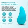 A Mother's Love AML Lactation Massager for Milk Flow Enhancement, Relieve Clogged Ducts, Engorgement Relief (Teal 2pck) view 3