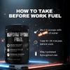 BLUE COLLAR NUTRITION Before Work Fuel Pre-Work Formula to Support Energy, Focus & Endurance 30 Servings (All Flavors) (30 Servings, Melon) view 4