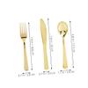 FUNOMOCYA 1 set Party Cutlery Disposable Plastic Silverware Kit with Forks Spoons and Cutters for Weddings Parties and Everyday Use Versatile and Sturdy Utensils view 2