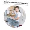 GOOHOCHY 3pcs Buddhist Sound Bowl Drawstring Pouch Tibetan Meditation Bowl Bag Craftsmanship view 4