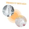 MUCKLILY 300pcs Plastic Wrap Cover Elastic Bowl Covers for Food Fresh Keeping for Fridge Storage and Outdoor Use Food Grade Pe Bags for Vegetables and Fruits view 4