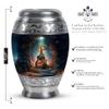 Remembrate Guitar Burial Urns for Adult Human Ashes - Large Handcrafted Funeral Memorial Urns for Adult Mom & Dad - Cremation Fairy House Urn for Mom Ashes (10 Inch) view 2