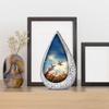 Remembrate Humming Bird Burial Small Urns for Adult Male Female Ashes - Straight Drop Blue Sky Handcrafted Cremation Urn for Human Ashes - Remembrance Gift for Loss - Funeral Cremains Holder (3 Inch) view 4
